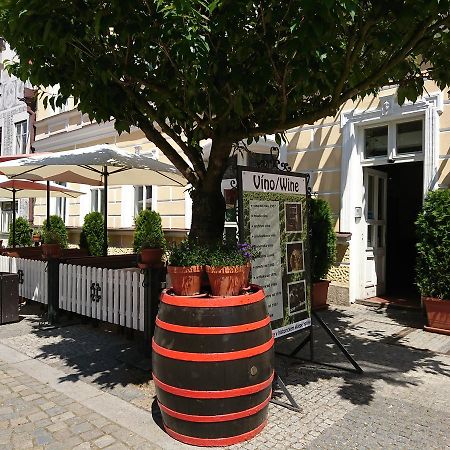 Hotel U Ruze Slavonice Bagian luar foto