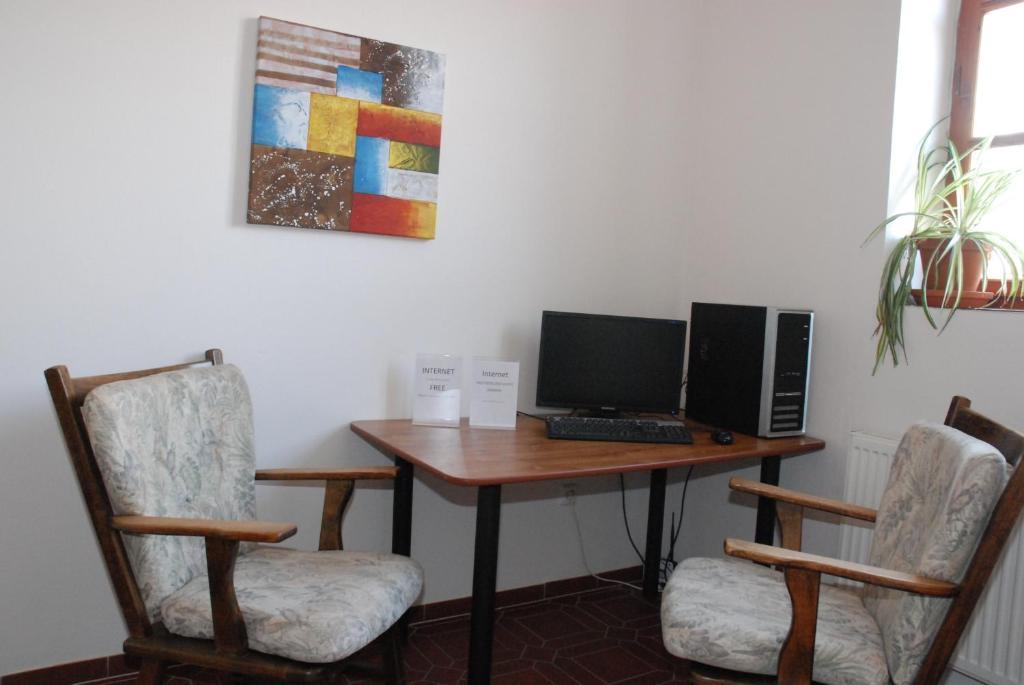 Hotel U Ruze Slavonice Bagian luar foto