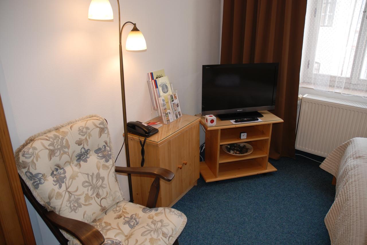 Hotel U Ruze Slavonice Bagian luar foto